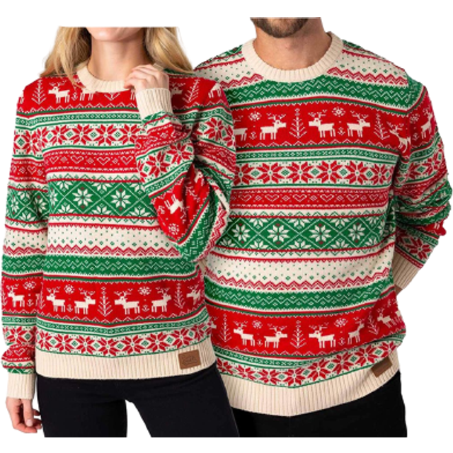 Billede af Partykungen Knitted Christmas Sweater Unisex
