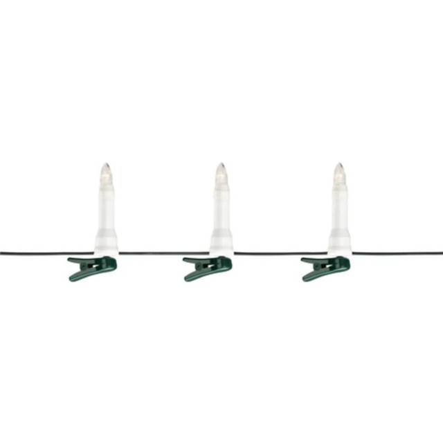 Billede af Markslöjd Chain With 16 LED Lights Green Juletræslys 16 Pærer