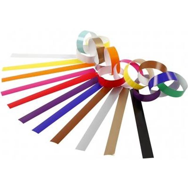 Billede af Creativ Company Juleguirlande L: 16 cm B: 15 mm assorteret farver 2400 stk