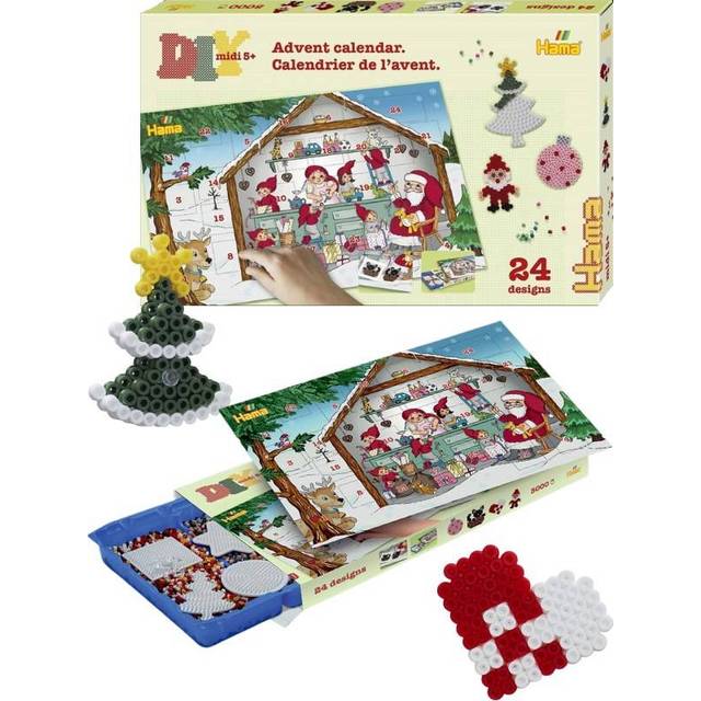 Billede af Hama Midi Beads Julekalender 2023