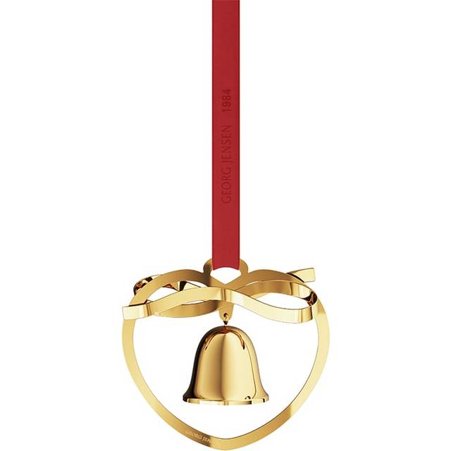 Billede af Georg Jensen Alarm Clock 1984 Mini Gold Juletræspynt 2.9cm