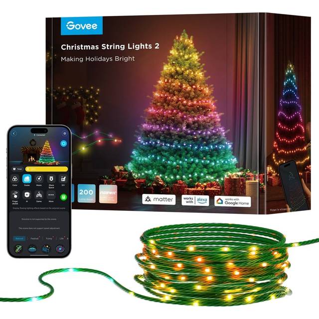 Billede af Govee 23P6UR Multicolour Julebelysning