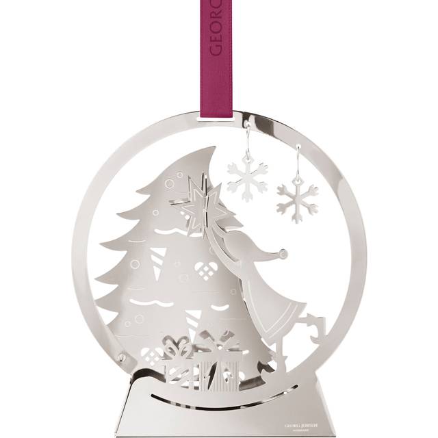 Billede af Georg Jensen 2025 Juleornament Sneglobus Sølv Juletræspynt