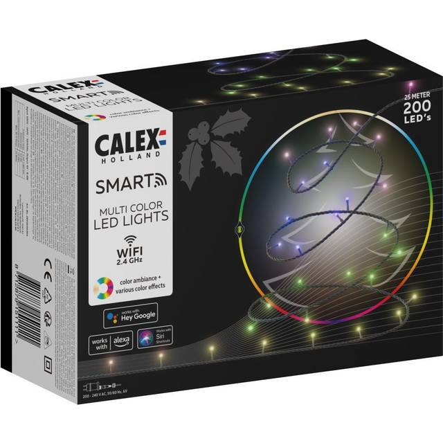 Billede af Calex SMART JULELYS RGB 200 LED ➞ På lager klar til levering